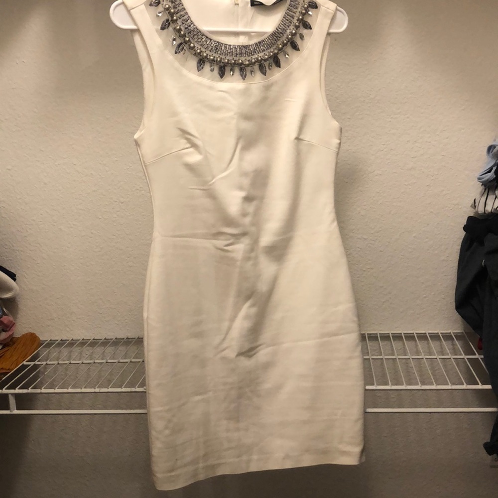 Gorgeous white tight dress from Zara